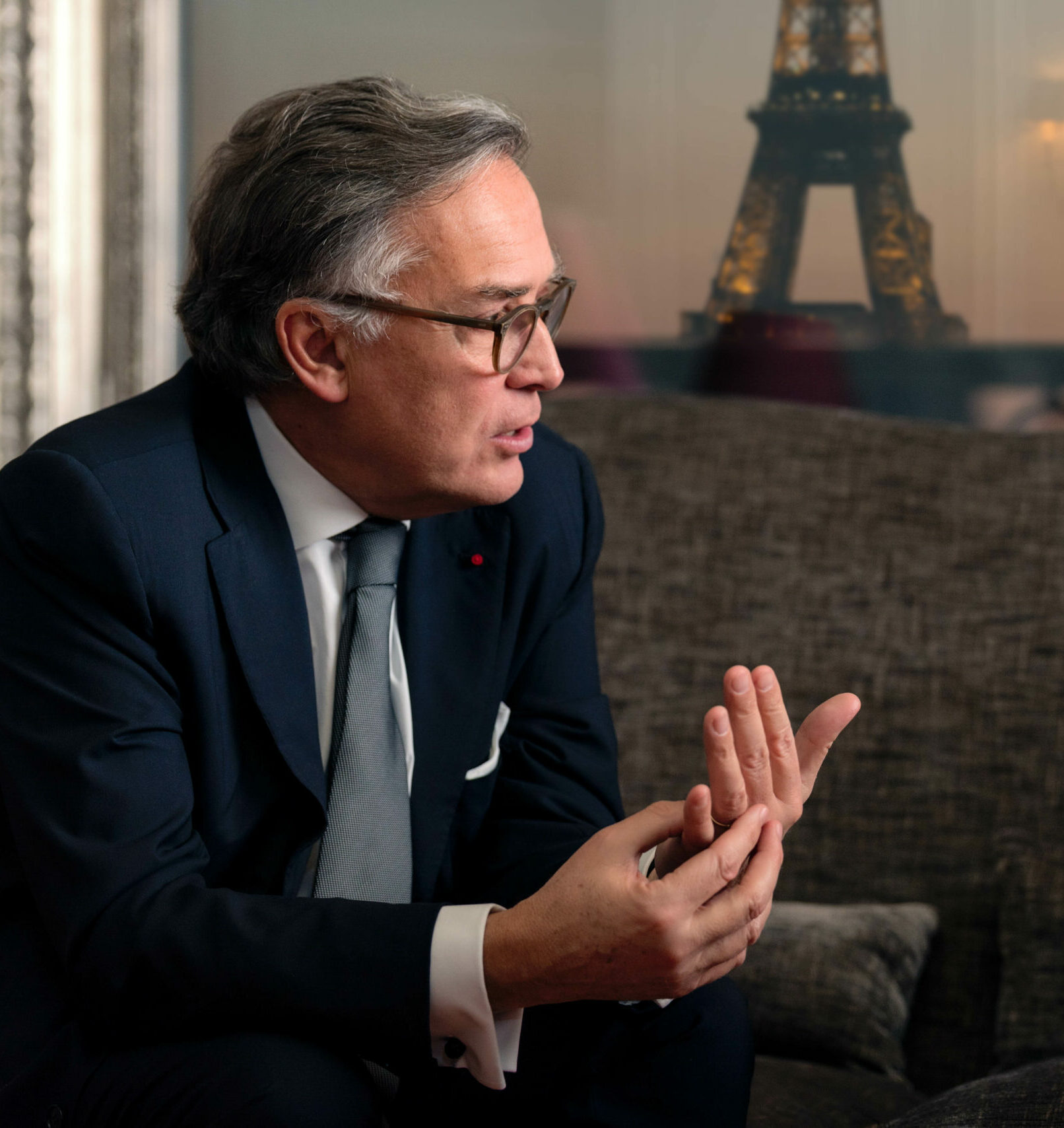 François Delahaye, General Manager of Hotel Plaza Athénée and COO of Dorchester Collection