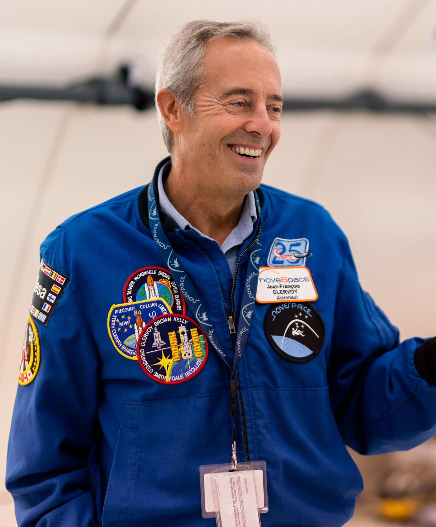 Astronaut Jean-François Clervoy